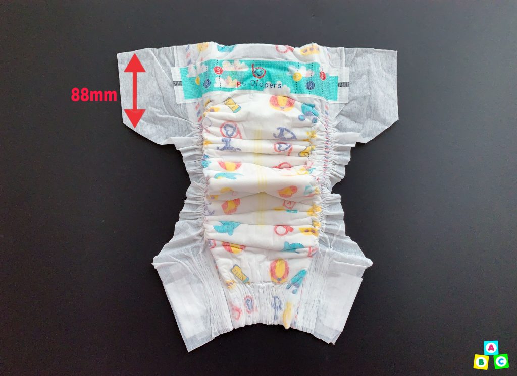 Bb Diapers Flat Lay